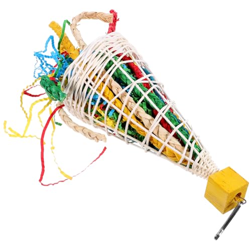 Mipcase Vogel Futtersuche Hängen Spielzeug Papageien Spielzeug Holz Material Weihnachten Mais Design Mipcase Vogel Futtersuche Hängen Spielzeug Papageien Spielzeug Holz Material Weihnachten Mais Design von Mipcase
