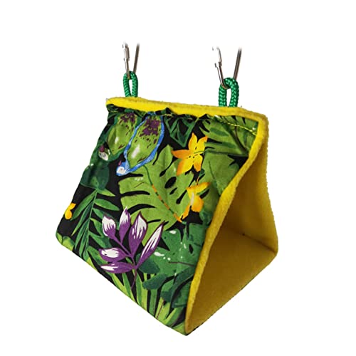 Mipcase Papagei Bett Vogel Hängematte Schlaf Bett Für Pet Vögel Grün Muster Hängen Hängematte Mipcase Papagei Bett Vogel Hängematte Schlaf Bett Für Pet Vögel Grün Muster Hängen Hängematte von Mipcase