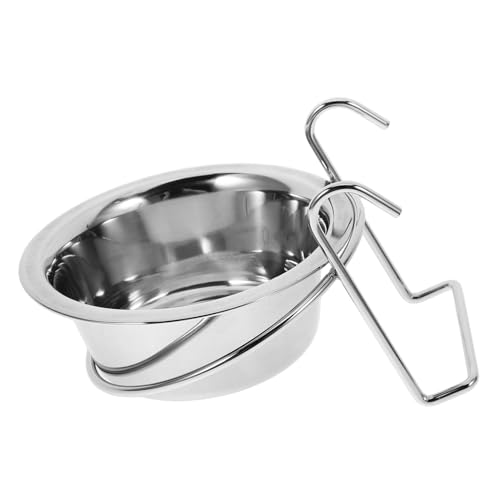 Mipcase hängender Hundenapf erhöht Katzenfutter montiert modern praktischer Welpennapf herausnehmbarer Futternapf für Hunde katzennapf Edelstahl Rostfreier Stahl Silver Mipcase hängender Hundenapf erhöht Katzenfutter montiert modern praktischer Welpennapf herausnehmbarer Futternapf für Hunde katzennapf Edelstahl Rostfreier Stahl Silver von Mipcase