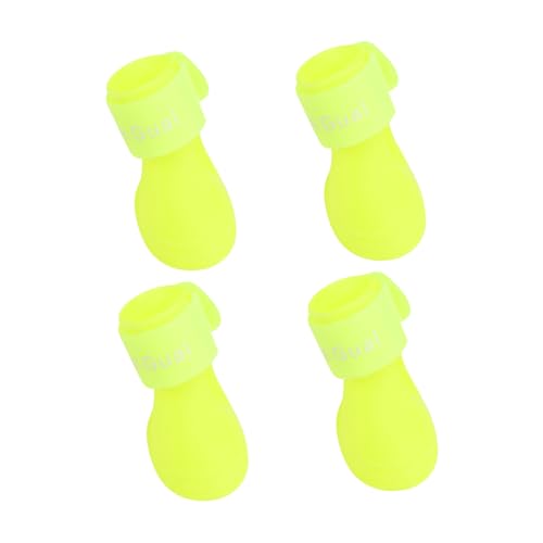 Mipcase Hund Rainboots. Kleine Hundestiefel. Gummihundstiefel. Hundestiefel Für Kleine Hunde Gummi- Regenschuhe Für Hund Schneeeisschuhe Für Haustiere Süße Regenstiefel Chihuahua Draussen von Mipcase