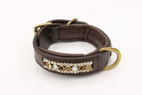 MiraQuine Halsband (XS, Glamorous Coffee) von MiraQuine