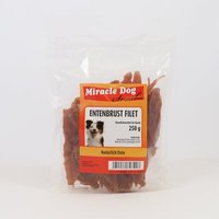 Miracle Dog Entenbrust Filet 9 x 250g Miracle Dog Entenbrust Filet 9 x 250g von Miracle Dog