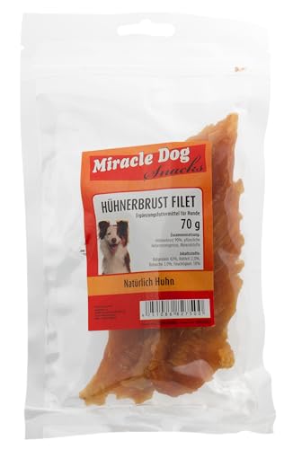 Miracle Dog Hühnerbrust Filet 20 x 70g von Miracle Dog