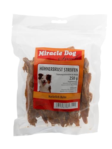 Miracle Dog Hühnerbrust Streifen 10 x 250g Miracle Dog Hühnerbrust Streifen 10 x 250g von Miracle Dog