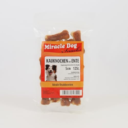 Miracle Dog Kauknochen Ente 8 x 5cm 12St von Miracle Dog