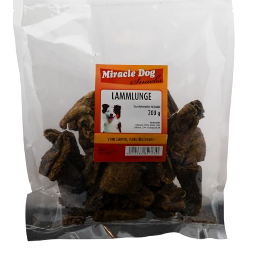 Miracle Dog Lammlunge 200g - 14er Pack | 14 Stück | Snack für [Hund] von Miracle Dog