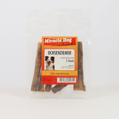 Miracle Dog Ochsenziemer 7X 12cm 5St von Miracle Dog