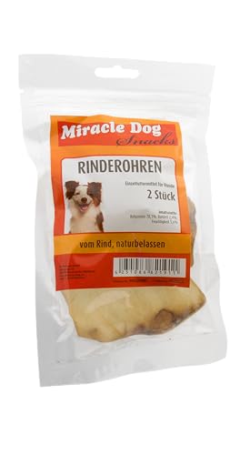 Miracle Dog Rinderohren groß 20 x 2St von Miracle Dog