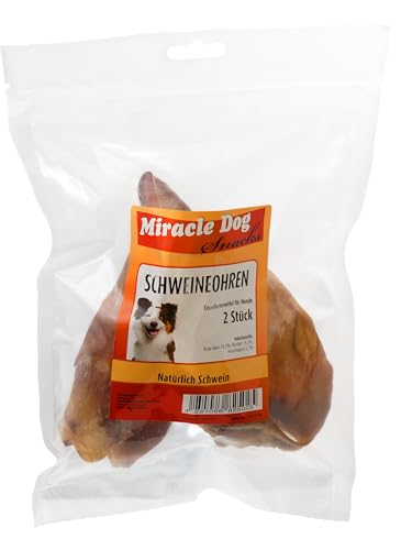 Miracle Dog Schweineohren extradick 14 x 2St von Miracle Dog