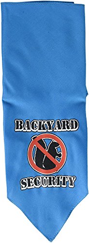 Mirage Backyard Sicherheit Screen Print Bandana für Haustiere von Mirage Pet Products