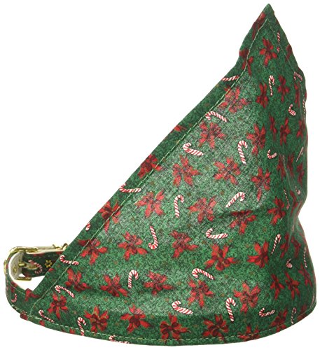 Mirage Candy Cane Bandana Halsband, 56 cm, Grün Mirage Candy Cane Bandana Halsband, 56 cm, Grün von Mirage Pet Products