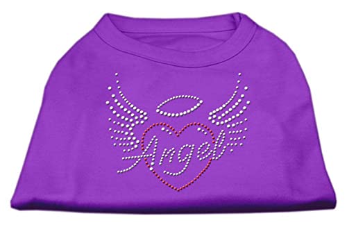 Mirage Hunde-Shirt, Engel-Herz, Strass, Größe XS, Violett von Mirage Pet Products
