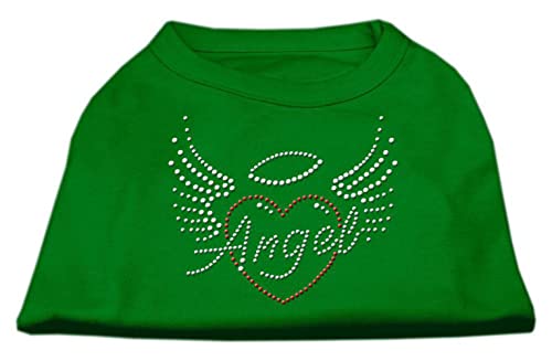 Mirage Hunde-Shirt Engelsherz, Strass, Größe XS, Smaragdgrün von Mirage Pet Products