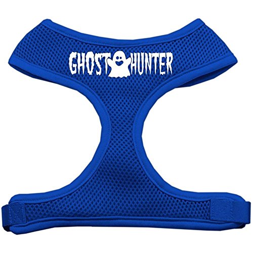 Mirage Ghost Hunter Hundegeschirr, weiches Netzgewebe, Größe XL, Blau von Mirage Pet Products
