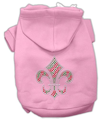 Mirage Holiday Fleur de Lis Hoodies, XXXL, Pink von Mirage Pet Products