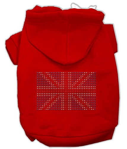 Mirage Hunde-Hoodie mit Britischer Flagge - Rot, XL Mirage Hunde-Hoodie mit Britischer Flagge - Rot, XL von Mirage Pet Products