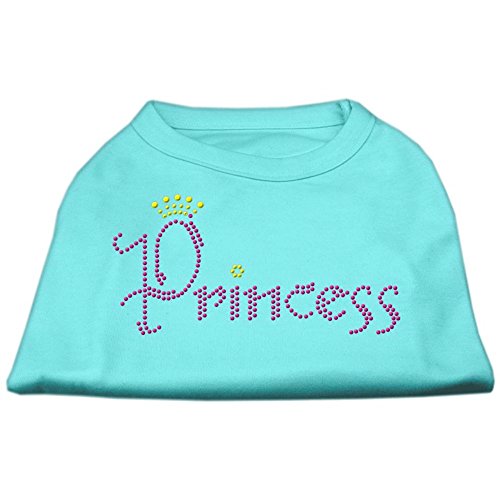 Mirage Hunde-Shirt, Prinzessin, Strass, Größe XXL, Aqua von Mirage Pet Products