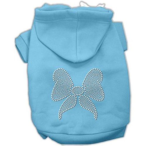 Mirage Kapuzenpullover mit Schleife und Strasssteinen von Mirage Pet Products