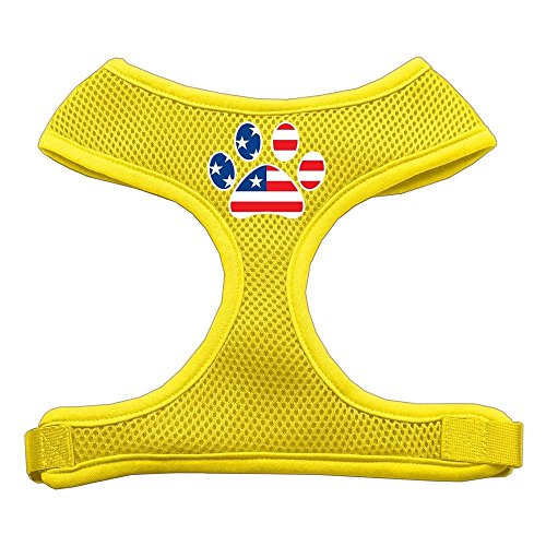 Mirage Paw Flagge USA Screen Print weichem Mesh Geschirr von Mirage Pet Products