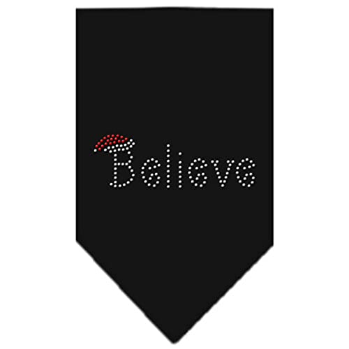 Mirage Pet Products Believe Strass Halstuch, klein, Schwarz von Mirage Pet Products