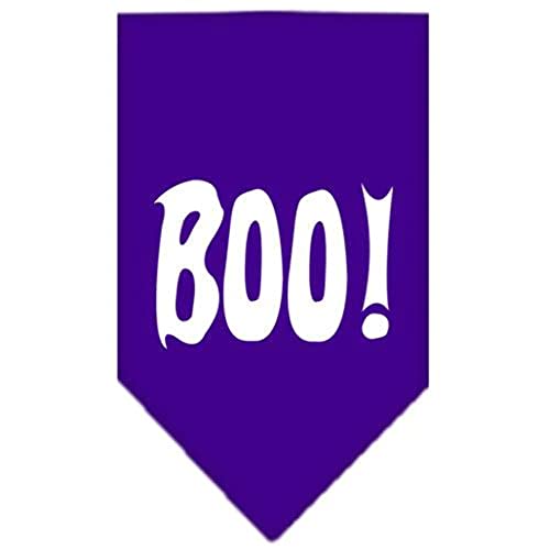 Mirage Pet Products Boo! Halstuch für Haustiere, Siebdruck, Größe S, Violett Mirage Pet Products Boo! Halstuch für Haustiere, Siebdruck, Größe S, Violett von Mirage Pet Products