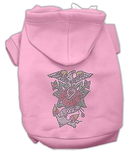 Mirage Pet Products Eagle Rose Nailhead Hoodies, 20,3 cm, Pink von Mirage Pet Products