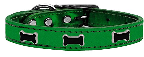 Mirage Pet Products Fleetwood Hundehalsband mit Rauchsteinen, 35,6 cm, Schwarz Mirage Pet Products Fleetwood Hundehalsband mit Rauchsteinen, 35,6 cm, Schwarz von Mirage Pet Products