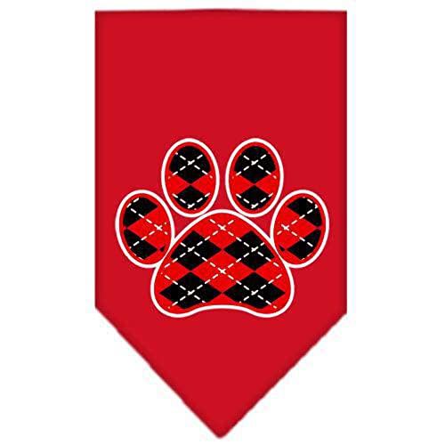 Mirage Pet Products Halstuch für Haustiere, mit Pfotenabdruckmotiv, Rot, mit Siebdruck, Größe S Mirage Pet Products Halstuch für Haustiere, mit Pfotenabdruckmotiv, Rot, mit Siebdruck, Größe S von Mirage Pet Products