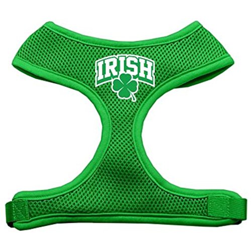 Mirage Pet Products Irish Arch Hundegeschirr, Siebdruck, weiches Netzgewebe, Größe XL, Smaragdgrün Mirage Pet Products Irish Arch Hundegeschirr, Siebdruck, weiches Netzgewebe, Größe XL, Smaragdgrün von Mirage Pet Products
