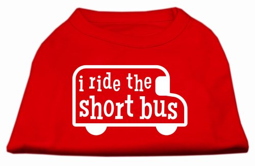 Mirage Pet Products I Ride The kurz Bus Display Print Shirt von Mirage Pet Products