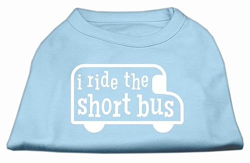 Mirage Pet Products I Ride The kurz Bus Display Print Shirt von Mirage Pet Products