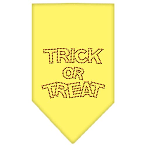 Mirage Pet Products Trick or Treat Halstuch, mit Strasssteinen, groß, Gelb von Mirage Pet Products