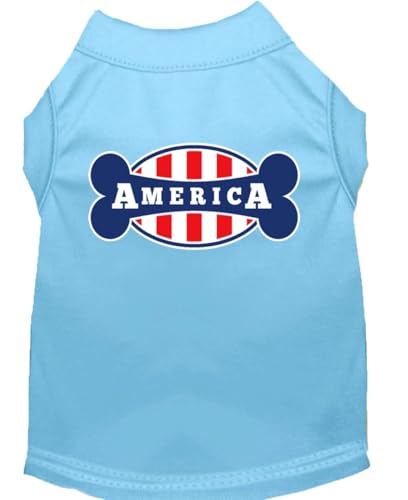 Mirage bonely in Amerika Bildschirm Print Hund Shirt von Mirage Pet Products