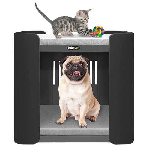 Mirapet Pet Penthouse – Premium-Haustierhöhle für höchsten Komfort – stilvolles Design – praktisch und gemütlich für Haustiere im Innen- und Außenbereich – langlebige und sichere Haustierbetten mit von Mirapet
