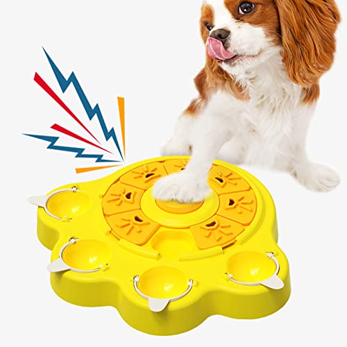 Miryoku Hunde-Puzzle-Spielzeug, Hunde-Puzzles für intelligente Hunde, interaktives Spielzeug für intelligente Hunde zur Gehirnstimulation, langsames Füttern, Leckerli-Spender zur Unterstützung der von Miryoku