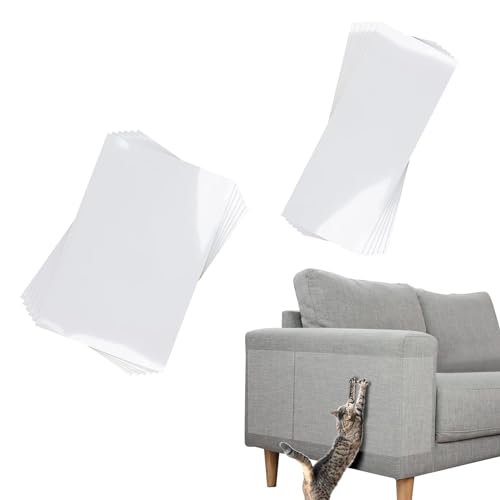 MisFun 12 Stück Kratzschutz Sofa Katze, Anti Kratz Folie für Katzen, Antikratzfolie Katze, Möbelschutzfolie, Schmutzabweisend, Selbstklebend, 30x40cm, 15x35cm, für Sofa Wand Tür und Möbel MisFun 12 Stück Kratzschutz Sofa Katze, Anti Kratz Folie für Katzen, Antikratzfolie Katze, Möbelschutzfolie, Schmutzabweisend, Selbstklebend, 30x40cm, 15x35cm, für Sofa Wand Tür und Möbel von MisFun