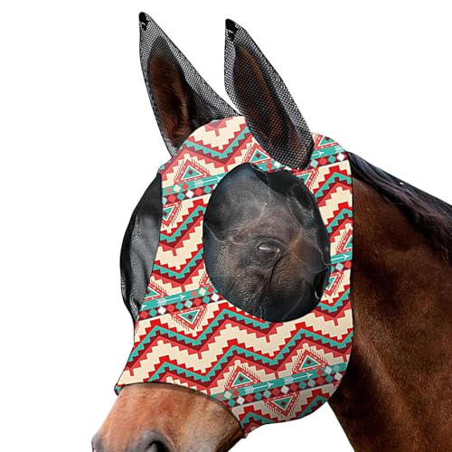 Fliegenbekämpfung Maske - Cobs Face Protector | Schutz Fliegenmaske Abdeckung für Outdoor, Nase, Gesicht, Pferdeohren Fliegenbekämpfung Maske - Cobs Face Protector | Schutz Fliegenmaske Abdeckung für Outdoor, Nase, Gesicht, Pferdeohren von Misaakoeq