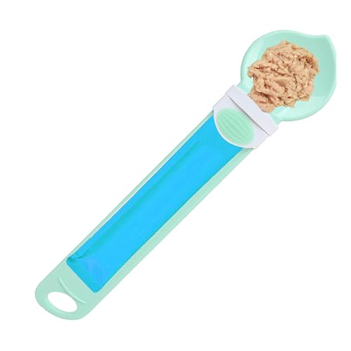 Misaakoeq Cat Strip Squeeze Feeders, Nassfutter-Rührlöffel, Löffelspender für nasse Leckereien, Cat Bar Liquid Snack Squeezer Tool für Katzenpüree, Nassfutter, Dosenfutter Misaakoeq Cat Strip Squeeze Feeders, Nassfutter-Rührlöffel, Löffelspender für nasse Leckereien, Cat Bar Liquid Snack Squeezer Tool für Katzenpüree, Nassfutter, Dosenfutter von Misaakoeq