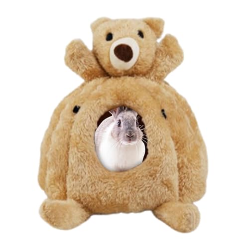 Misaakoeq Hamster-Plüschkissen, Hamster-Schlafnest | Hamsterhöhlennest Kleines Haustierhausbett,Tragbares Hamster-Baumwollnest für Papageien, Igel, Hamster, Rennmäuse Misaakoeq Hamster-Plüschkissen, Hamster-Schlafnest | Hamsterhöhlennest Kleines Haustierhausbett,Tragbares Hamster-Baumwollnest für Papageien, Igel, Hamster, Rennmäuse von Misaakoeq