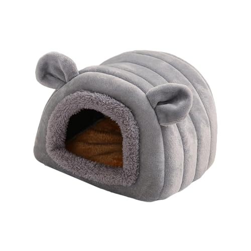 Misaakoeq Hamster-Schlafnest, Igel-Betthöhle,Hamsterhöhlennest Kleines Haustierhausbett | Tragbares Hamster-Baumwollnest für Papageien, Igel, Hamster, Rennmäuse Misaakoeq Hamster-Schlafnest, Igel-Betthöhle,Hamsterhöhlennest Kleines Haustierhausbett | Tragbares Hamster-Baumwollnest für Papageien, Igel, Hamster, Rennmäuse von Misaakoeq