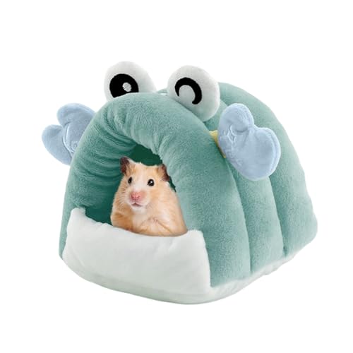 Misaakoeq Hamster Versteck - Gemütliches Igel Schlafhaus | Krebsförmiges Häuschen Für Hamster, Mäuse, Kaninchen & Chinchillas In Tierzimmer & Spielbereichen von Misaakoeq