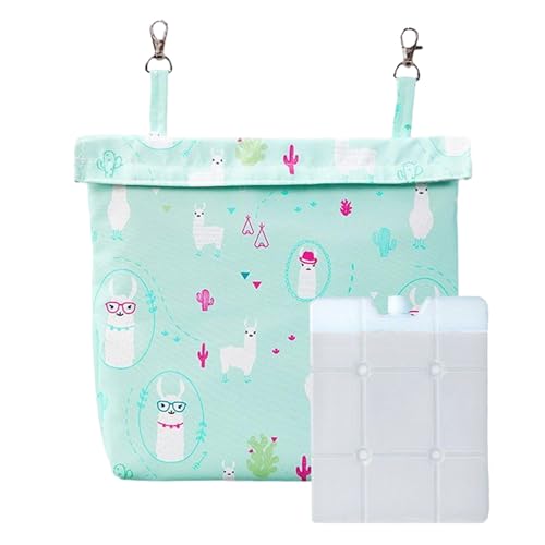Misaakoeq Hasenkäfig Kühlakku - Kühlplatte für Kleintiere - Aufhängbare isolierte Kühlpacks für die Kaninchen und Nager und Meerschweinchen und Kleintiere für den Innenbereich und Laden und Misaakoeq Hasenkäfig Kühlakku - Kühlplatte für Kleintiere - Aufhängbare isolierte Kühlpacks für die Kaninchen und Nager und Meerschweinchen und Kleintiere für den Innenbereich und Laden und von Misaakoeq