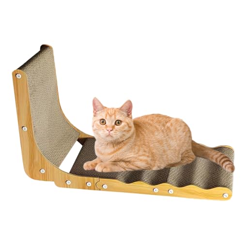 Misaakoeq L-förmiger Katzenkratzer, Kätzchen-Kratzbrett, multifunktionales Haustierspielzeug, Kätzchen-Kratzbrett für Wohnzimmer Misaakoeq L-förmiger Katzenkratzer, Kätzchen-Kratzbrett, multifunktionales Haustierspielzeug, Kätzchen-Kratzbrett für Wohnzimmer von Misaakoeq