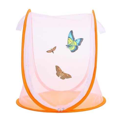 Misaakoeq Schmetterlingskäfig | Outdoor-Schmetterlingskäfige Netzkäfig mit Reißverschluss – Fangtier-Futterspender Lernspielzeug wachsende Zuchthaus mit Reißverschluss für Kinder Mädchen Misaakoeq Schmetterlingskäfig | Outdoor-Schmetterlingskäfige Netzkäfig mit Reißverschluss – Fangtier-Futterspender Lernspielzeug wachsende Zuchthaus mit Reißverschluss für Kinder Mädchen von Misaakoeq