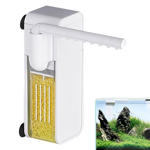 Misaakoeq Tauchwasserfilterpumpe, Aquariumfilter und Pumpen, langlebige Filtration, Wassersauerstofffilter, Zubehör mit kompakter Größe für Aquarien Misaakoeq Tauchwasserfilterpumpe, Aquariumfilter und Pumpen, langlebige Filtration, Wassersauerstofffilter, Zubehör mit kompakter Größe für Aquarien von Misaakoeq