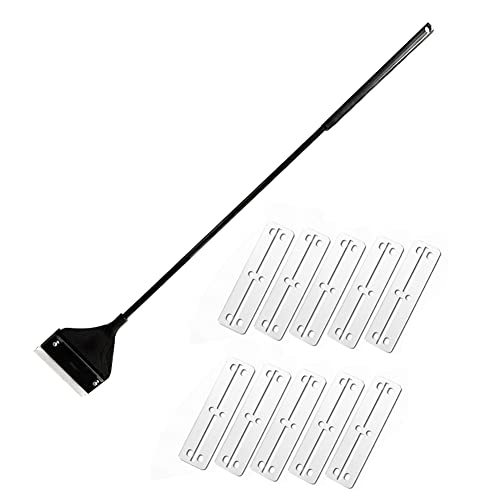 Misamo Aquarium Algen Schaber Fisch Aquarium Reiniger Wartung Glas Reiniger Schaber mit 10 Klingen Misamo Aquarium Algen Schaber Fisch Aquarium Reiniger Wartung Glas Reiniger Schaber mit 10 Klingen von Misamo