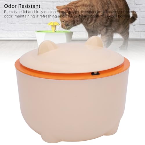 Katzenstreu Mülleimer Dose mini Arbeitsplatte, geschlossenes Design Compact Multipurpose Cat Müllmüll, Geruchskontrolle Anti-Splashing-Einfache-Reinigung Katzenstreu Mülleimer Dose mini Arbeitsplatte, geschlossenes Design Compact Multipurpose Cat Müllmüll, Geruchskontrolle Anti-Splashing-Einfache-Reinigung von Miskall