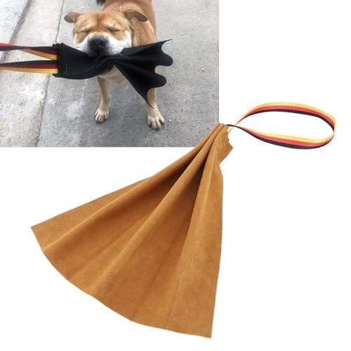 Lederhundspielzeug, Hundeleder -Biss -Lappen, langlebige Seile Spielzeug , künstliches Leder, Spiele des Kriegsspiels mit Griff Spielen Lederhundspielzeug, Hundeleder -Biss -Lappen, langlebige Seile Spielzeug , künstliches Leder, Spiele des Kriegsspiels mit Griff Spielen von Miskall