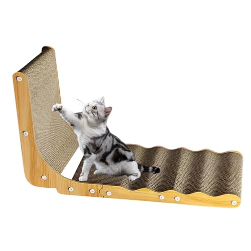 Missmisq Hochkant Kratzbrett Für Katzen | Multifunktionales Katzen-Spielzeug Mit Denkaufgabe - Multifunktionelles Katzenspielzeug & Wohnzimmer-Kratzbrett Für Kätzchen Missmisq Hochkant Kratzbrett Für Katzen | Multifunktionales Katzen-Spielzeug Mit Denkaufgabe - Multifunktionelles Katzenspielzeug & Wohnzimmer-Kratzbrett Für Kätzchen von Missmisq