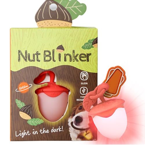Missmisq Licht für Hundeauslauf, Licht für Hundehalsband - wasserdichte Hundehalsbänder mit DREI Blinkmodi - Wiederaufladbares Halsbandlicht, Gehlicht, helles LED-Sicherheitslicht für nächtliche Missmisq Licht für Hundeauslauf, Licht für Hundehalsband - wasserdichte Hundehalsbänder mit DREI Blinkmodi - Wiederaufladbares Halsbandlicht, Gehlicht, helles LED-Sicherheitslicht für nächtliche von Missmisq